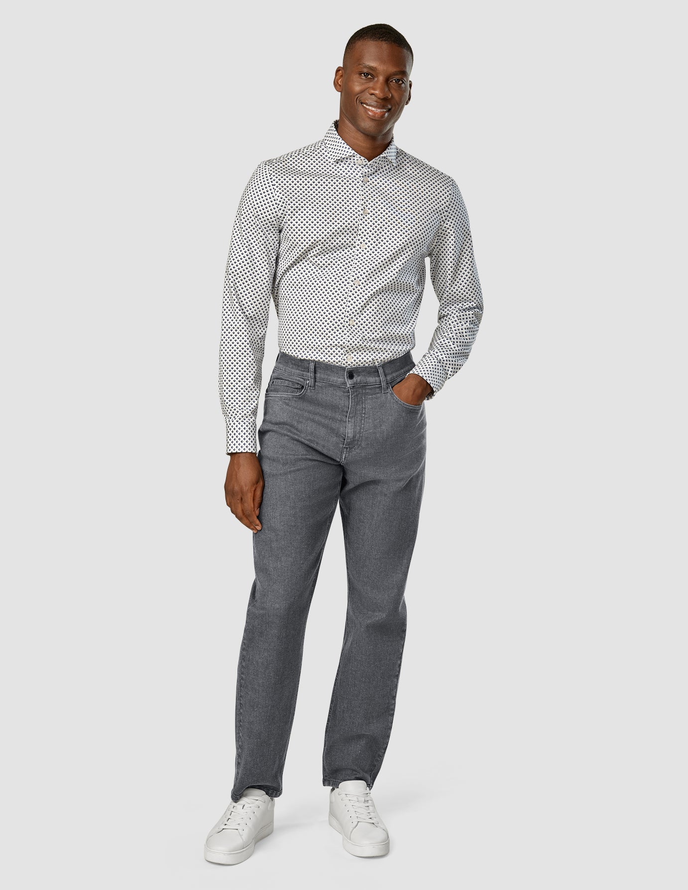 Classic Jeans Regular Dark Grey